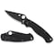 Spyderco 2024 Spyderco Para Military 2 G-10 Black Black Blade Plain SPY-C81GPBK2 - alternate 1